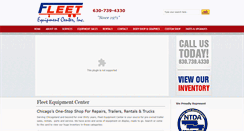 Desktop Screenshot of fleetequipment.com